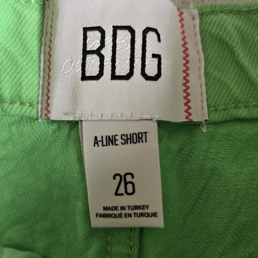 BDG High Rise Denim Shorts - Picture 2 of 6
